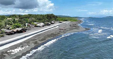 calapan scandal|New seawall project completed in Calapan .